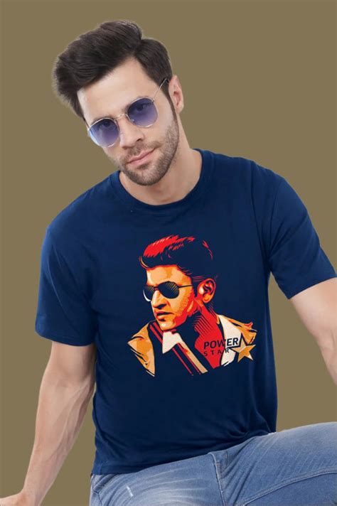 Puneeth Rajkumar TShirt | Power Star TShirt | Superstar Series – Benki ...