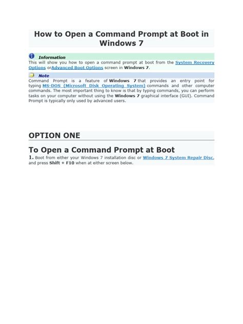 Image result for How To Open Command Prompt In Boot Menu