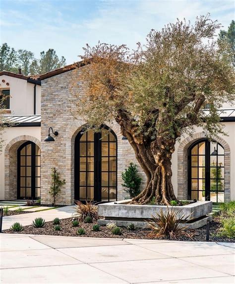 Modern French Country Home Exterior