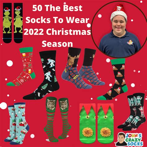 50 The Best Socks To Wear 2022 Christmas Season | Crazy Holiday Socks ...