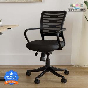Flipkart Perfect Homes Mesh Office Executive Chair Price in India - Buy ...