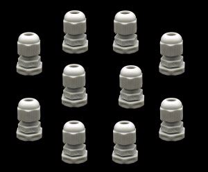 Electronic Spices PACK OF 10 cable glands high quality pg type IP68 ...