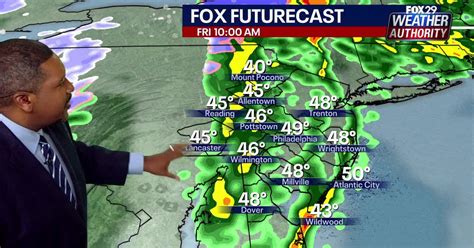 Philadelphia weather: Temperatures to tumble in wake of soaking showers ...