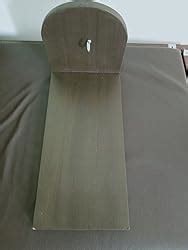 Buy TIED RIBBONS Wall Hanging Wood Shelf With Metal Lantern Candle ...