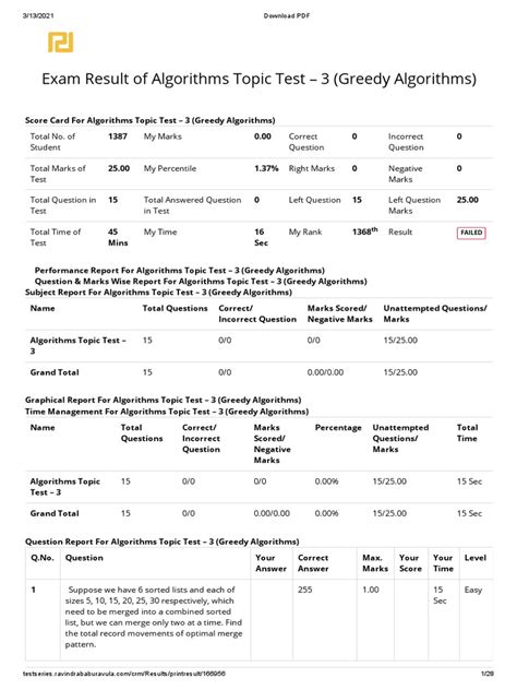 Image result for Greedy Algorithm Exam Questions