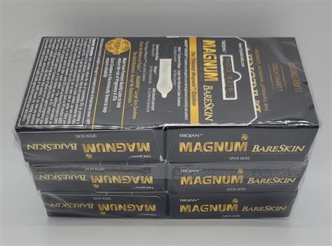 AtoZ - TROJAN MAGNUM BARESKIN 6 CT