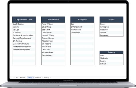 Image result for Issue Tracking Log