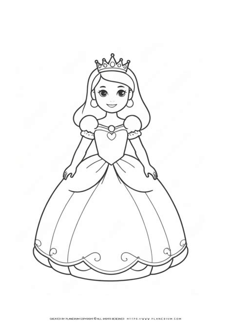 Princess Coloring Pages Printables