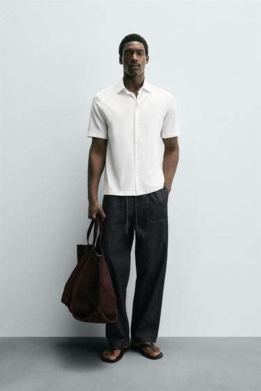 SOFT REGULAR FIT SHIRT - White | ZARA India