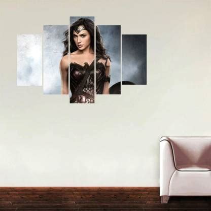 Impression Wall 46 cm Impression Wall Wonder Woman Cut Out Sticker ...