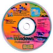 Image result for Windows XP SP2 CD