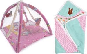 Royal Shri Om Infants BABY SLEEPING BED WITH MOSQUITO NET(PLAYGYM) AND ...