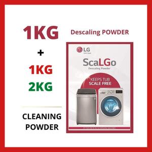 LG ScaLGo 1 KG Stain Remover/Scale Cleaner powder for Every Type of ...