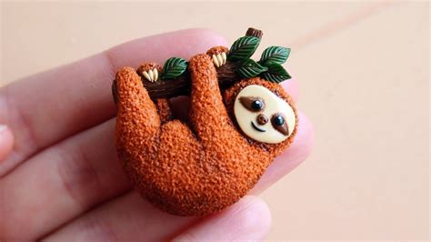 Image result for Sloth Clay Tutorial