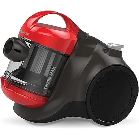 OSMON- 1400 Watts Bagless Cyclonic Vacuum Cleaner with HEPA Filter ...