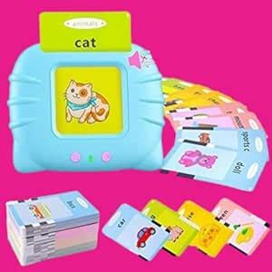 Buy KIDDOYS Talking 112 Flash Card Reading Machine with 224 Words ...