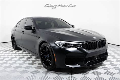 Used 2019 BMW M5 COMPETITION EXECUTIVE PACKAGE FROZEN BLACK METALLIC FULL PPF SPORT EXHAUST For ...