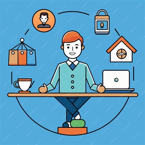 Remote Work Home Robot Image 的图像结果