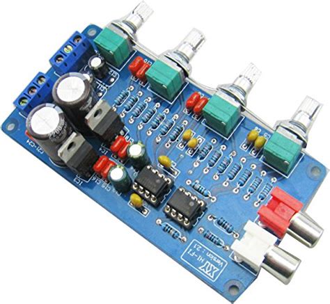 Buy Yeeco Pre-amp Volume Control Board Tone Finished Board Kit 10 Times ...