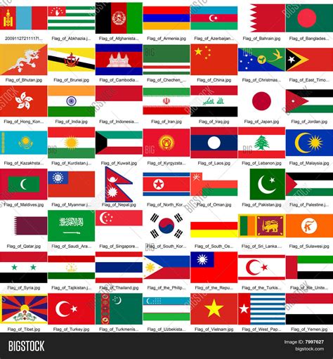 Flags Of Asia In Alphabetical Order at Virginia Morgan blog
