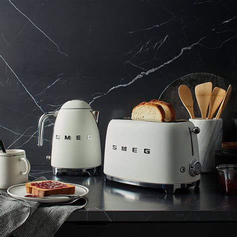 SMEG Matte Mocha Retro Electric Tea Kettle + Reviews | Crate & Barrel