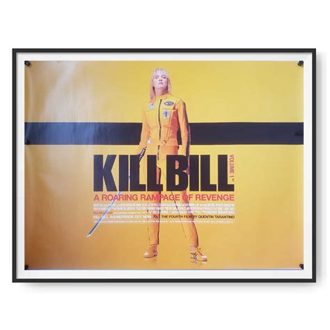 Kill Bill Original Movie Poster
