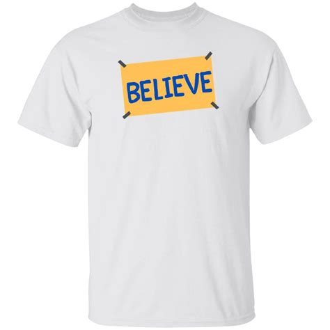 Ted Lasso Merch Believe Sign Tv Show T Shirt - Resttee