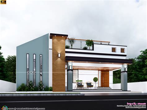 Contemporary Elegance: 2000 Sq. Ft. Single-Floor Modern House Design ...