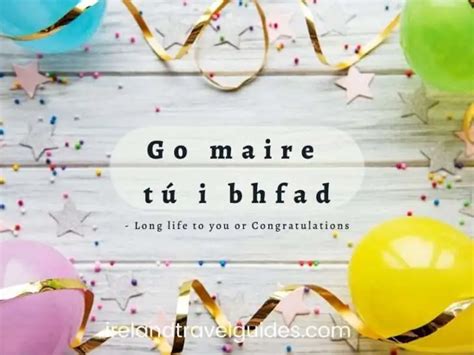 Irish Birthday Blessings: 52 Birthday Wishes And Toasts To Choose From ...