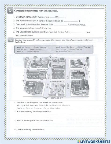 Direction Exercise 的图像结果