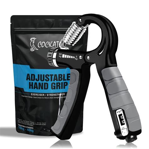 Buy Cockatoo Counter Hand Grip Strengthener|(5 KG - 60 Kg) Adjustable ...