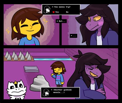 Susie Deltarune meets Frisk Undertale (Deltatraveler comic) : r/Deltarune