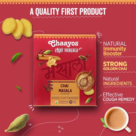 Buy Chaayos Chai Masala Online - Best Masala chai in India