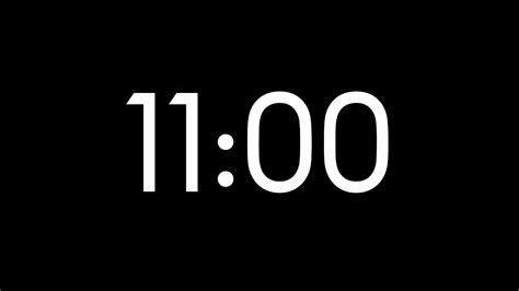 11 Minute Countdown Timer | 11분 카운트다운 타이머 | 11分钟倒计时计时器 | 11分カウントダウンタイマー ...
