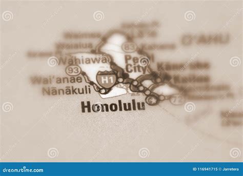 Honolulu, the Capital City of Hawaii Stock Image - Image of detailed, hawaii: 116941715