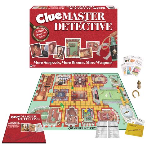 Amazon.com: Clue Master Detective With Oversized Brass Tone Metal ...