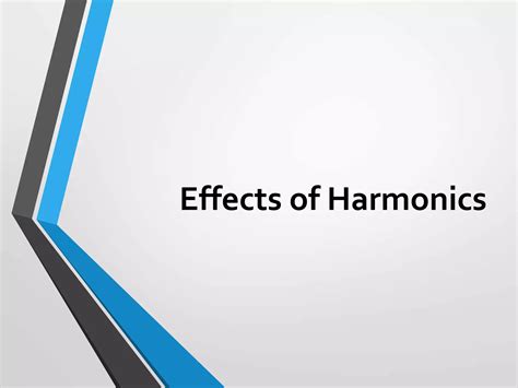 An introduction to power system harmonics | PPT