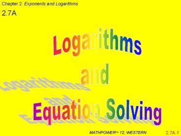 Image result for Logarithm PPT View
