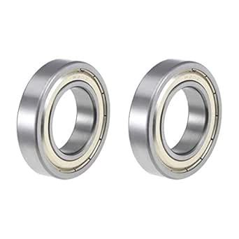 uxcell R20ZZ Deep Groove Ball Bearing 1-1/4-inchx2-1/4-inchx1/2-inch ...