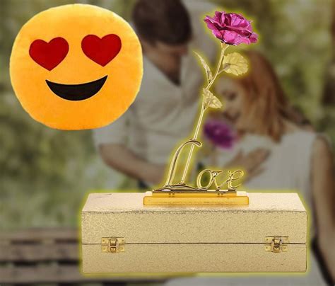 Buy INTERNATIONAL GIFT Blue Rose Flower with Love Stand and Luxury ...