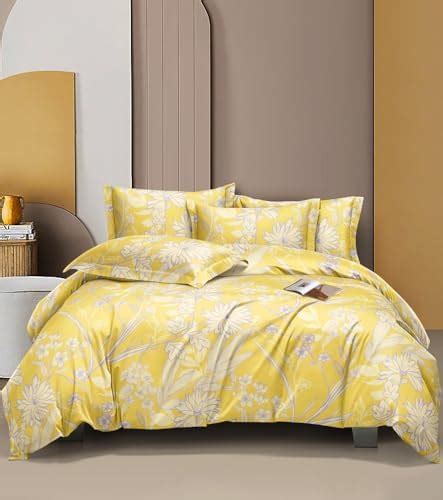 DECOR2ADMIRE 300 Thread Count Premium Cotton Queen Size Printed Double ...