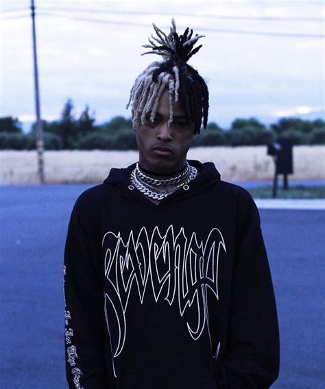 Xxxtentacion Revenge Black饶舌 连帽卫衣衫RAP嘻哈长袖说唱街头_虎窝淘