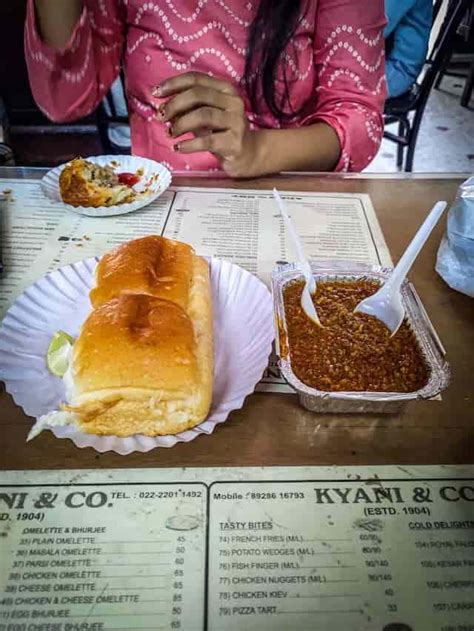 Menu at Kyani & Co, Mumbai