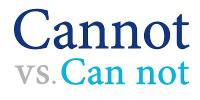 Image result for Will Not vs Cannot