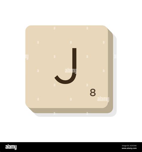 Letter scrabble j Stock Vector Images - Alamy