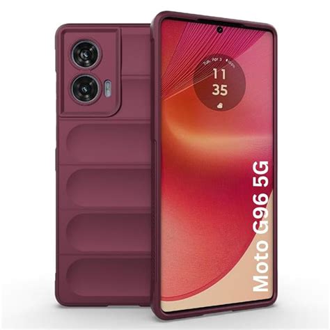 Casodon Shockproof Back Case Cover for Motorola Moto G96 5G ...