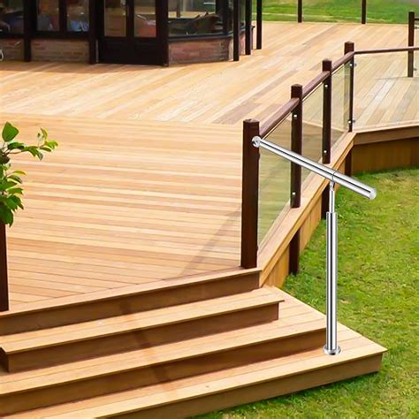 Buy Migoda Step Handrails 304 Brushed Stainless Steel Handrail Stair ...