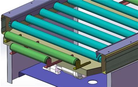 滚筒输送线3D模型下载_三维模型_SolidWorks模型 - 制造云 | 产品模型