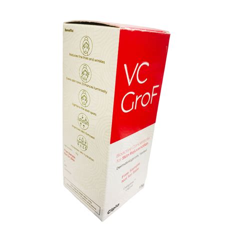 VC Grof Cellglow Liquid 30 gm Price, Uses, Side Effects, Composition ...