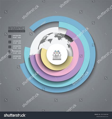 Image result for Radial Vector Infographic Background